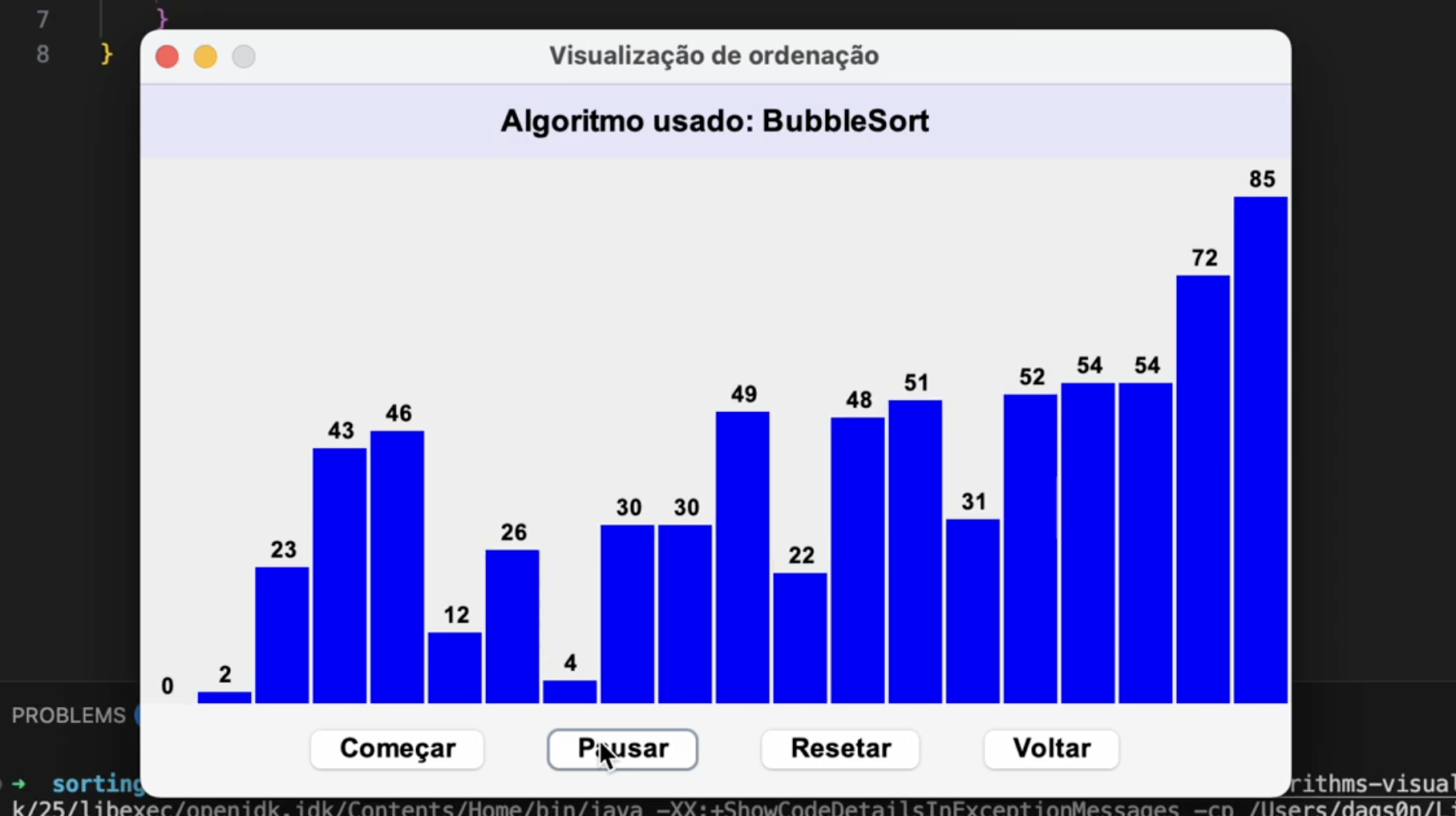 Sorting Algorithms Visualizer